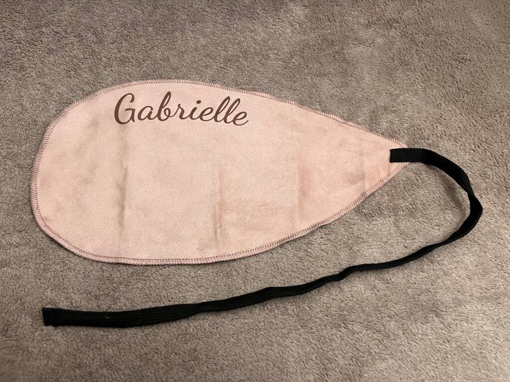 ecouvillon personnalisable pour saxophone (alto, tenor), clarinette et flute